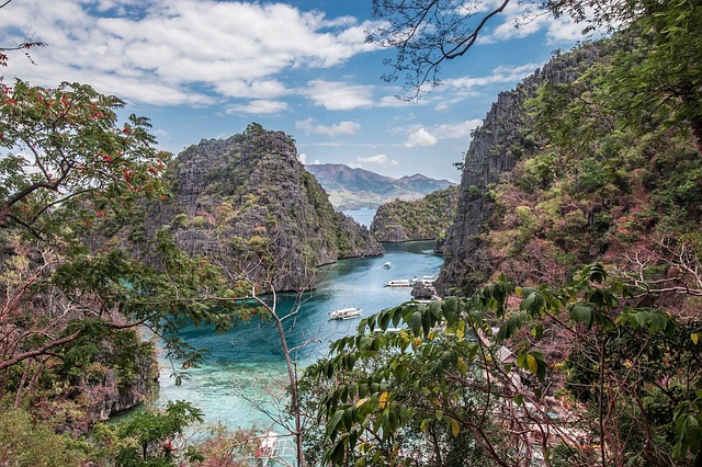 Lac Kayangan Coron Palawan Philippines îles populaires