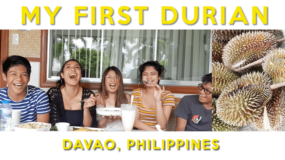 Durian Fruit Philippines Dégustation Video HeyoLeah 